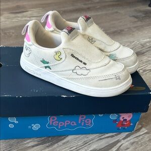 Reebok Kids Sneakers - Cream with Fun Graphics